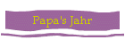 Papa's Jahr